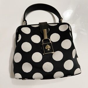 Kate Spade Black and White Polka Dot Women's Bag